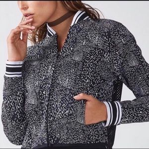 NWT FABLETICS | Tia Bomber Mesh Jacket Medium M